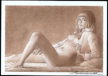 Arinouchkine, Andrei - Originele tekening - Naakte vrouw - (2019) | Catawiki