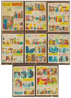 Johnny Craig | Craig - "FALL GUY for MURDER", CRIME SuspenStories #18 | Russ Cochran