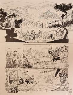 Toulhoat, Ronan | Toulhoat, Ronan - Planche originale - Ira Dei T1 - L’Or des caïds - (2018) | Catawiki