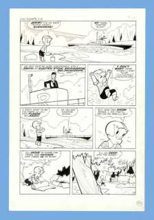 "RICHIE RICH" ORIGINAL COMIC BOOK ART. | Hake’s