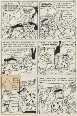 Hanna-Barbera Productions | The Flintstones, Fred Finds a Friend, Page 3 | Galerie 9ème Art