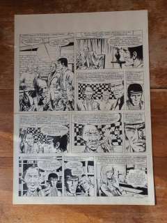 Vance | Vance, William - Planche originale (p.8) - Bob Morane - Panne sèche Ã  Sérado - (1975) | Catawiki