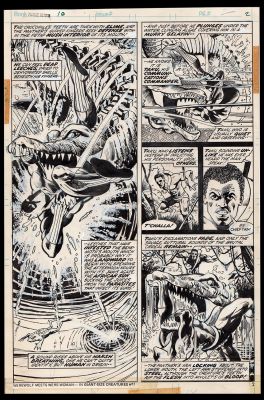 Billy Graham | Jungle Action #10 Art | ArchAngels