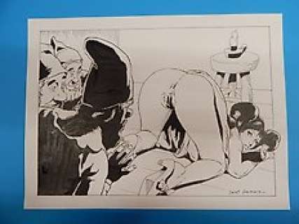 Luciano Bernasconi - Biancaneve & Co. - 4x Illustrazioni Originali Saint Germain - Page volante - Exemplaire unique - (1990/2010)