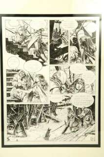 Serpieri | Druuna, planche n°12 Ã  l’encre de Chine de l’ép… | Banque Dessinée