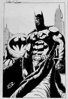 Steve Scott - Huge Batman Pinup
