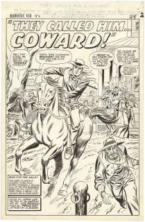 Sol Brodsky - Rawhide Kid #47 p24 (Large Art) (Splash)