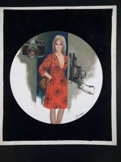 Carlo Jacono | Segretissimo n. 865 - C. Jacono - Originale di Copertina "Due per Morire" - Page volante | Catawiki