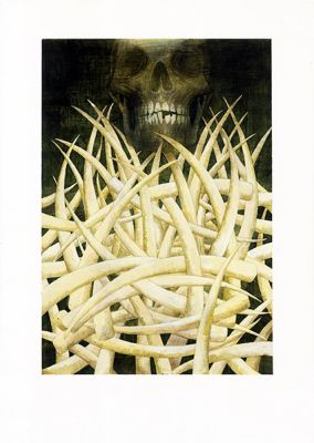 Enrique Breccia | “Cuore di tenebra” – illustrazione 04 | Cart Gallery