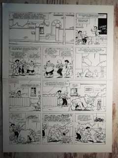 Haakman, Hein | Haakman, Hein - 6 Originele pagina’s (compleet verhaal) - Sjors en Sjimmie - Dierendag - (1988/1988) | Catawiki