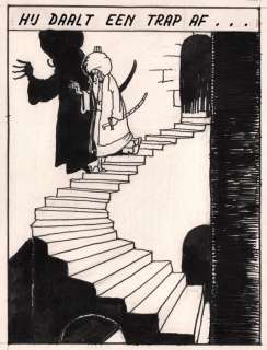 Laudy, Jacques | Hassan et Kaddour - Le voleur de Bagdad / De dief van Bagdad - Planche originale (planche 42) - Avec album de luxe - Cartonné - EO - (1948/2021) | Catawiki