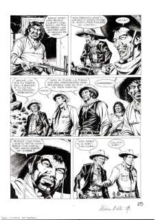 Alessandro Piccinelli | Tex n. 579 - 2x Tavola Originale "Vendetta per Montales" Piccinelli - Page volante - (2009) | Catawiki