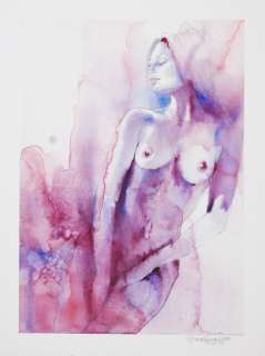 Giovanna Casotto | Giovanna Casotto - Portfolio "Acquarelle" firmato, con acquarello originale - EO - (2021) | Catawiki