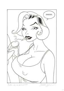 Roberto Baldazzini | Baldazzini, Roberto - Original artwork (published) - "Beba - Le 110 Pompe" - (2006) | Catawiki