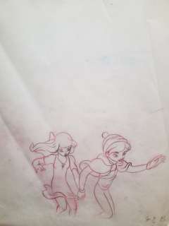 Paul Grimault | Paul Grimault (1905-1994) - Le Roi et l’Oiseau- Dessin d’animation original - (1947/1952) | Catawiki