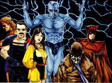 Michael Zulli | Zulli - WATCHMEN Painting, Signed | Russ Cochran