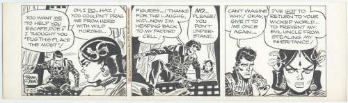 Frank Robbins | Robbins - JOHNNY HAZARD 9/22/1972 Daily Strip | Russ Cochran