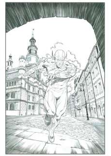 Adam Kmiolek | The Flash #6 - original cover, polish edition - (2019) | Catawiki