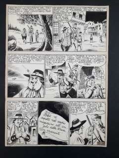 Essegesse | Grande Blek n. 34 - EsseGesse - Tavola Originale n. 53 "Il Grande Blek" - Page volante - Exemplaire unique | Catawiki