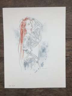 Royo, Luã­s | Royo, LuÃ­s - Original color drawing - SB-437 | Catawiki