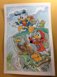 Alessandro Gottardo | Donald Duck - â€œLo spettacolo della naturaâ€ - (2020) | Catawiki