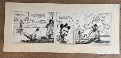 Milo Manara | Milo Manara - Original strip "Les Aventures de Giuseppe Bergman" (1980’s) - Exemplaire unique | Catawiki