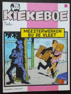 Merho | Kiekeboe 16 - Meesterwerken bij de vleet (met opdrachttekening) - Broché - EO - (1981) | Catawiki