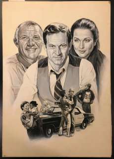Bob Larkin Orig Illustration for Hill Street Blues | Weiss Auctions
