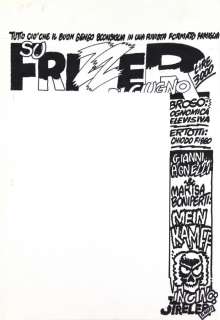 Pazienza Andrea | "Frizzer", 1985 | Urania Casa d’Aste