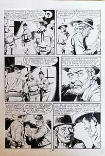 Claudio Villa | Tex n. 328 - Claudio Villa - Tavola originale pag.84 - Page volante - Exemplaire unique - (1988) | Catawiki