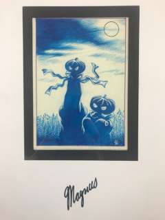 Magnus | # LUCCA Comics 2021 exhibition - Magnus - I Briganti: Gli Spiriti dell’Orto - Page volante - EO | Catawiki