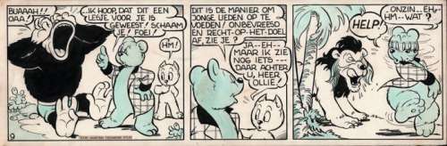 Marten Toonder Studio’s | Marten Toonder Studio’s - Originele strook - Bommel en Tom Poes - Tom Poes en M’Baby - (1948/1949) | Catawiki