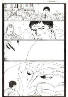 Ale Garza | Michael Turner’s Fathom? #? P.21 - News Reporter And Creature - Signed | Anthony’s Comic Book Art