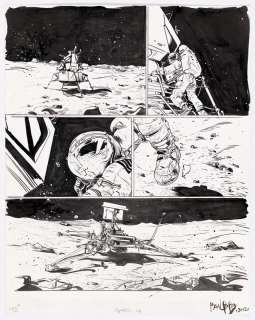 Paul Pope - Apollo 12: First Step, Dark Horse Presents Vol. 9 (2012) & Best American Comics (2013), 2012
