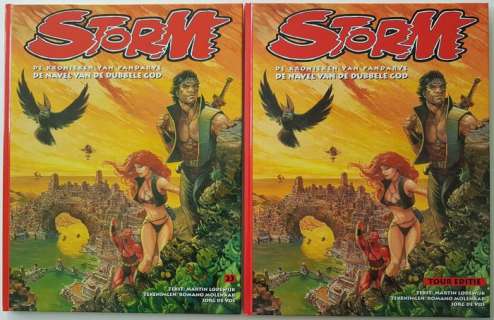 Don Lawrence / Romano / Jorg / Minck/ John Kelly | Storm - 9 albums, waarvan 3 met opdrachttekening - totaal: 4 tekeningen - Cartonné - EO - (1991/2011) | Catawiki