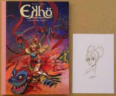 Barbucci / Arleston | EkhÃ¶ Monde miroir T10 - "Un fantôme Ã  pékin " + 3x ex-libris + original couleur - C - TL - Cartonné - EO (2020) | Catawiki