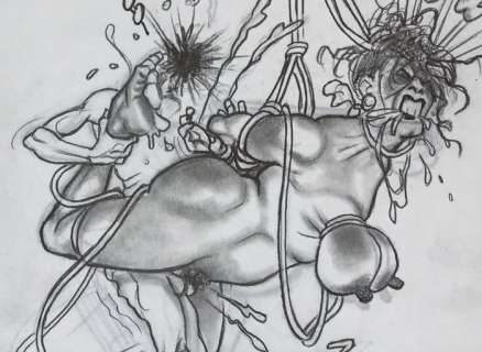 Saudelli, Franco | Franco Saudelli - 2x Original, published page - Bondage! | Catawiki