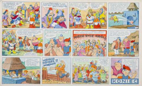 Janusz Christa (1934 - 2008) "Kajko i Kokosz" - | Desa Unicum