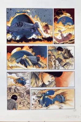 Steve Oliff - Akira | Akira (mise en couleurs) | La Galerie de la Bande Dessinée