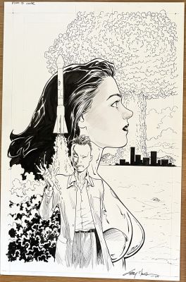 Terry Moore | Echo -Echo Volume 3: Desert Run (2009) & Complete Edition (2011) | Thornbush Art