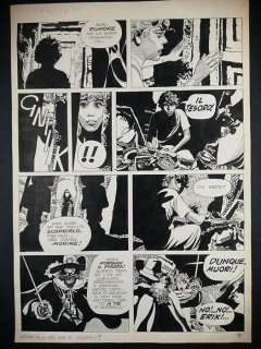 Attilio Micheluzzi | Capitan Erik: Nel Mar dei Sargassi - Attilio Micheluzzi - tavola originale - Page volante - (1981) | Catawiki