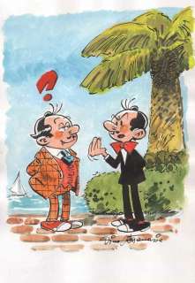 Attanasio | Spaghetti, illustration Ã  l’encre de Chine, Ã… | Millon