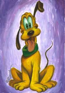 Joan Vizcarra | Pluto Full Body - Original Painting - Joan Vizcarra - Acrylic Art | Catawiki