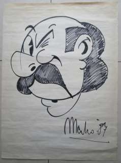 Merho | Merho - Originele tekening - Kiekeboe - (1987) | Catawiki