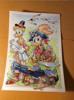 Alessandro Gottardo | Donald Duck - â€œPirati ma genialiâ€ - Exemplaire unique - (2020/2020) | Catawiki