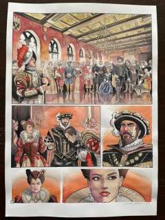 Heijink, John | Heijink, John - Originele pagina in kleur - Willem van Oranje 1 - De opstand - (2019) | Catawiki