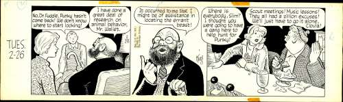 Frank King | King – GASOLINE ALLEY, Daily (02/26/1963) | Russ Cochran