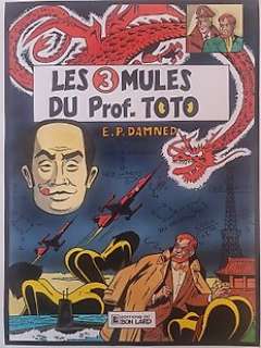 Géron Jacques | Géron Jacques - Dessin original couleur - Hommage Ã  Blake et Mortimer | Catawiki