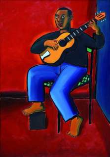 Loustal Jacques de | La femme, l’amant et le musicien Acrylique sur toile | Millon