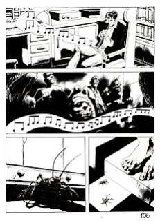 Corrado Roi | Dylan Dog, Maxi n. 14 - Corrado Roi - Tavola Originale "Paranoia" - Page volante - Exemplaire unique - (2001) | Catawiki